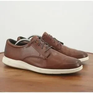 Cole Haan Men\'s Grand Plus Essex Dark Brown Leather Oxford casual shoes 11.5M Cole Haan Grand Plus Essex Wedge C28728  main image 4